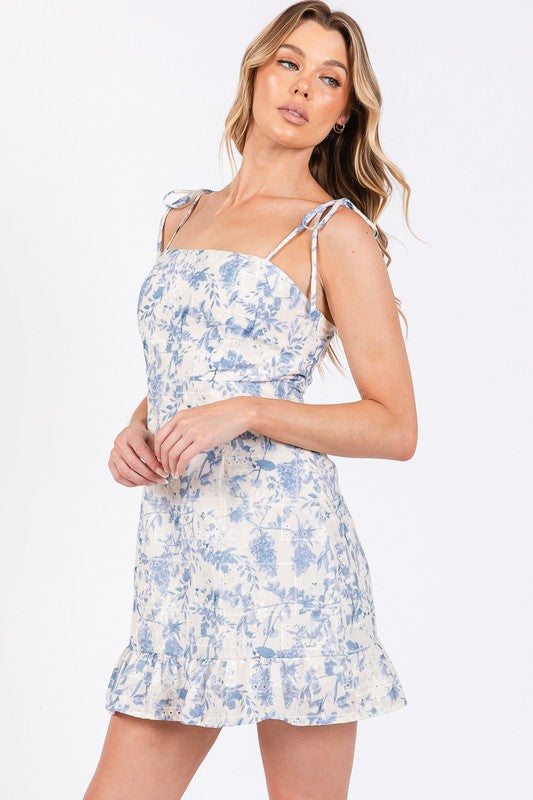 blue spaghetti strap mini dress Sparkly Blue V-neck Spaghetti Straps Tight Short Homecoming Dresses, MH617 main image 1