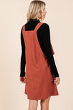 Rust Corduroy Dress