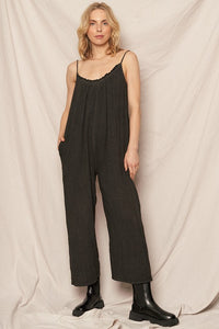 Charcoal Grey Strappy Jumpsuit