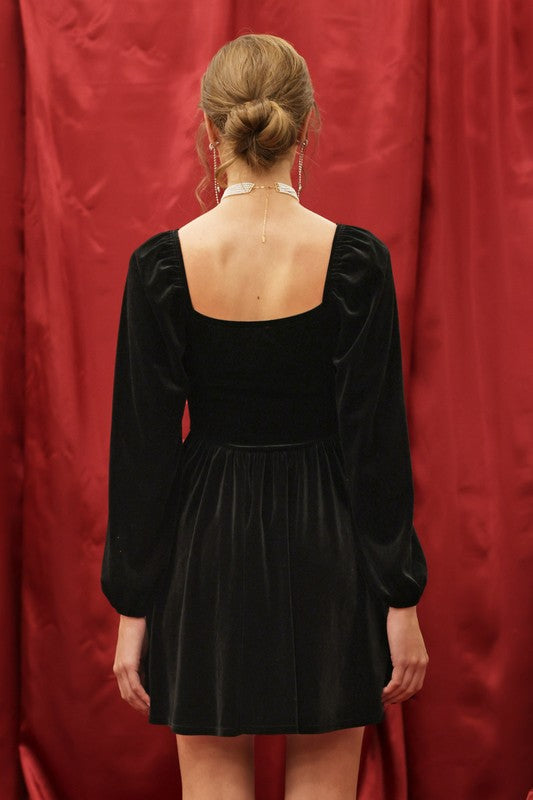 Black Button Down Front Tie Dress Fashion Cupcake Black Button Down Front Tie Dress Fashion Cupcake
