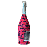 Preppy Halloween Witch Hats Prosecco Bottle Wrap