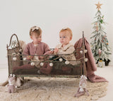 Sophia Dressy Cardigan: Dusty pink / 3-6 mo
