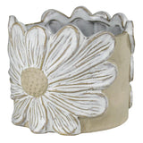 Ceramic Daisy Cachepot