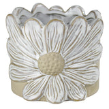 Ceramic Daisy Cachepot