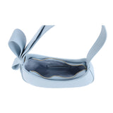 Black - Side Bow U Shaped Shoulder Bag