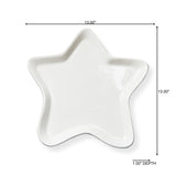 White Star Ceramic Plate