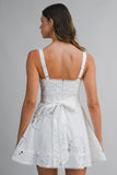 White Eyelet Starfish Dress