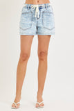 Paisley Drawstring Shorts