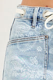 Paisley Drawstring Shorts