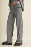 Striped Relaxed Foldover Pants