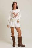 Doodle Long Sleeve Sweater