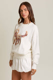 Doodle Long Sleeve Sweater