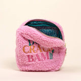Teddy Pouch – Square Dot Crack Bam Mahjong