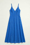 IM9228- Open Back Maxi Dress: COBALT / S-M-L (3-2-1)