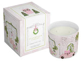 Sugar Plum Lane | Hand Illustrated Soy Candle| Double Wick
