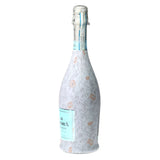 Floral Bridal Bliss Prosecco Bottle Wrap