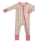 Meadow Dreams - Zipper Footie Pajamas
