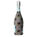 Autumn Turkey Trellis Prosecco Bottle Wrap