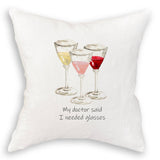 My Doctor Said I Needed Glasses: Dishtowel
