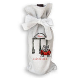 Bulldog with Arches: Dishtowel
