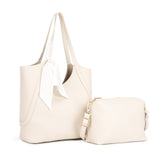 Rust Tote Set with Scarf