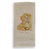 Sweet Kisses Puppy: Dishtowel