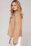 Taupe Cozy Button Front Sweater