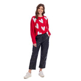 Red Valentine Sparkle Sweatshirt - One Size
