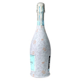 Floral Bridal Bliss Prosecco Bottle Wrap