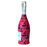 Preppy Halloween Witch Hats Prosecco Bottle Wrap