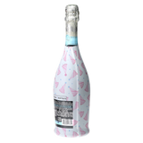 Pastel Birthday Party Hats Prosecco Bottle Wrap