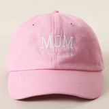 Pink MOM EST.2026 Baseball Cap