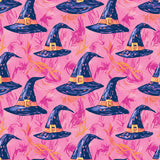 Preppy Halloween Witch Hats Prosecco Bottle Wrap