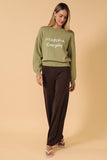 Matcha Everyday Green Sweater