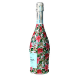 Holiday Bloom Prosecco Bottle Wrap
