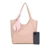 Rust Tote Set with Scarf