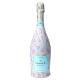 Pastel Birthday Party Hats Prosecco Bottle Wrap