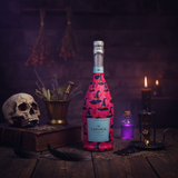 Preppy Halloween Witch Hats Prosecco Bottle Wrap