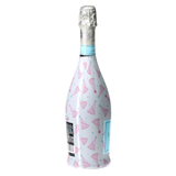 Pastel Birthday Party Hats Prosecco Bottle Wrap
