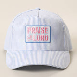 Praise the Lord Blue Hat