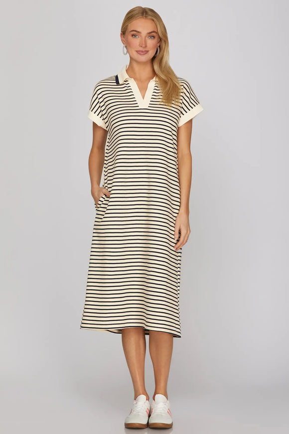 aje questa puff midi dress Audrey Waisted Midi Dress