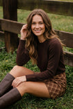 Plaid Pattern Skirt