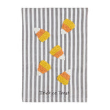 Candy Corn Beaded Towel
