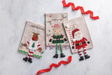 Reindeer Dangle Leg Towel
