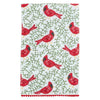 All Over Cardinal Cotton Towel