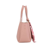 Lulu Bag With Scarf: Brown