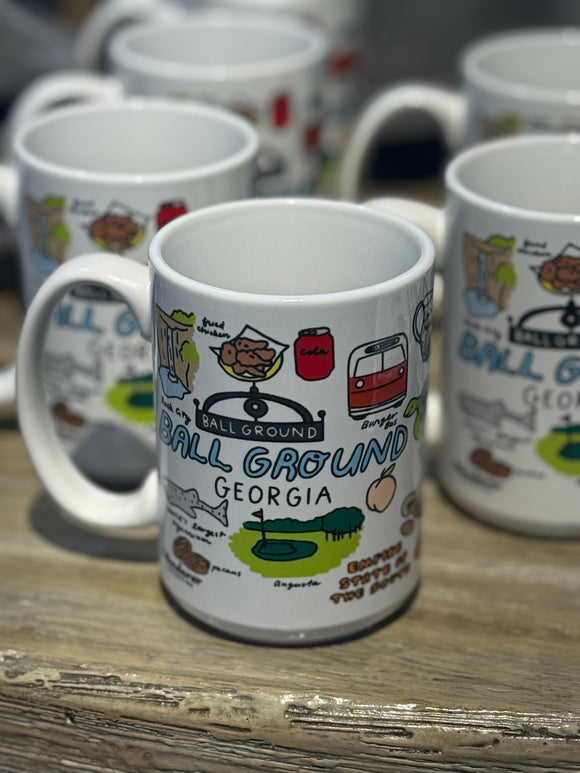 Ball Ground Themed Coffee Mug