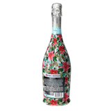 Holiday Bloom Prosecco Bottle Wrap