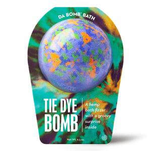 Da Bomb Bath Bomb - Tie Dye Purple