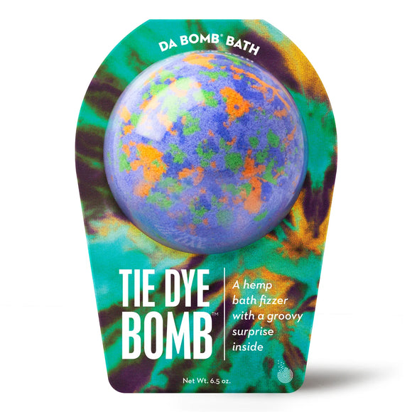 Da Bomb Bath Bomb - Tie Dye Purple